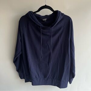 Eddie Bauer Navy Blue Hoodie Sz XL Women’s EUC
